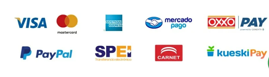 Formas de pago