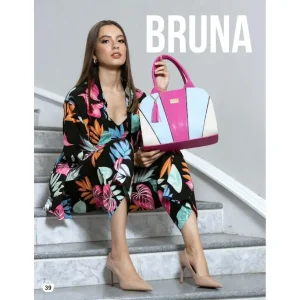 Bolsa De Dama BRUNA Refinada Al Mayoreo Lúcela!!