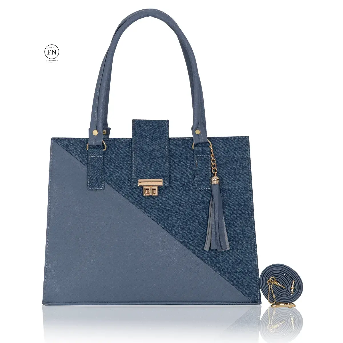 Bolsa BRENDA – Diseño moderno con contraste sofisticado - Imagen 7