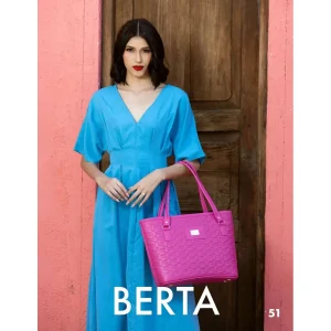 Bolsa BERTA – Amplitud elegante con textura distintiva
