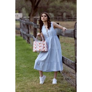 Evelyn Bolsa Artesanal Mexicana de Yute Chic Natural