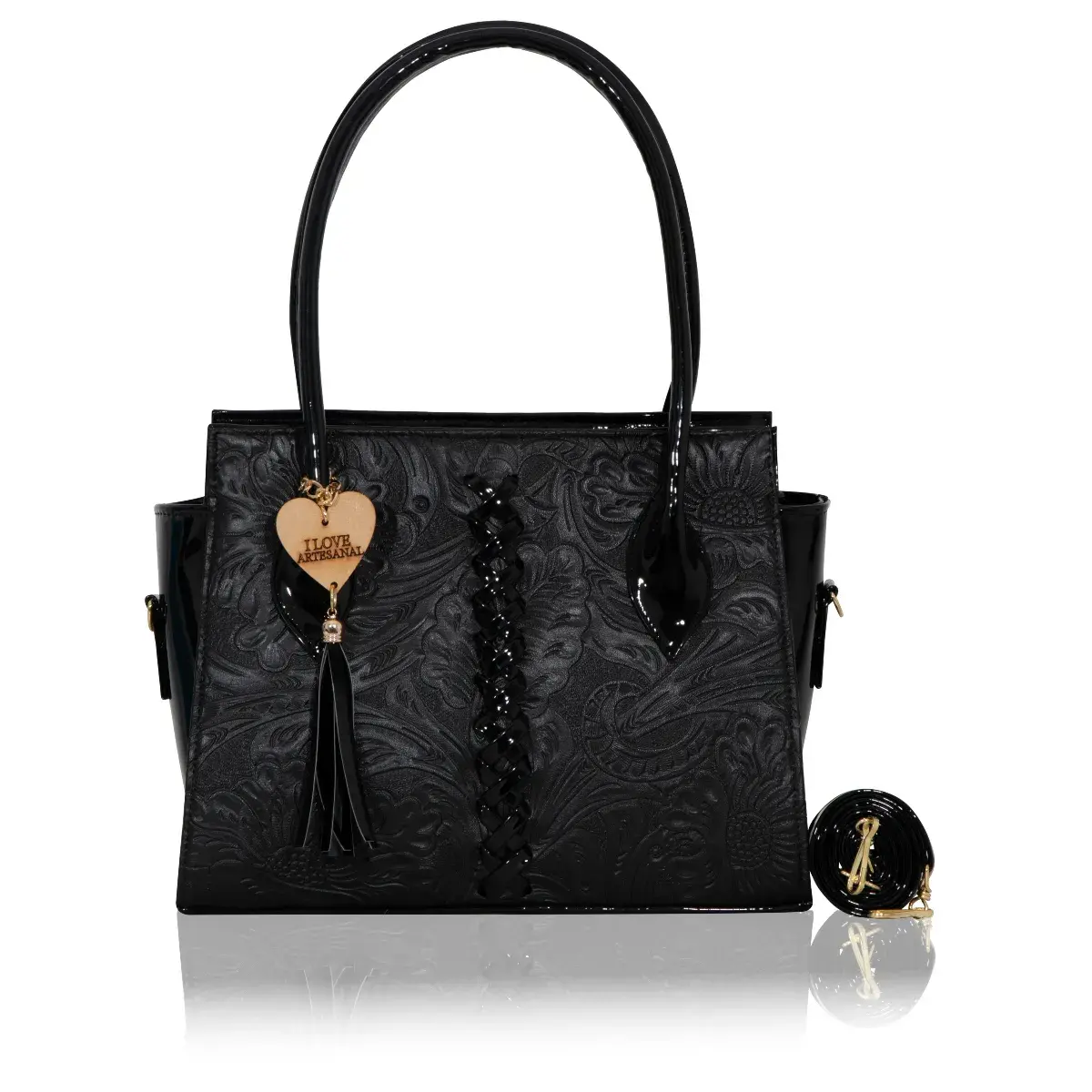 Daniela Bolsa Mexicana de Yute Grande para Compras 2 Daniela Bolsa Mexicana de Yute Grande para Compras - Imagen 2