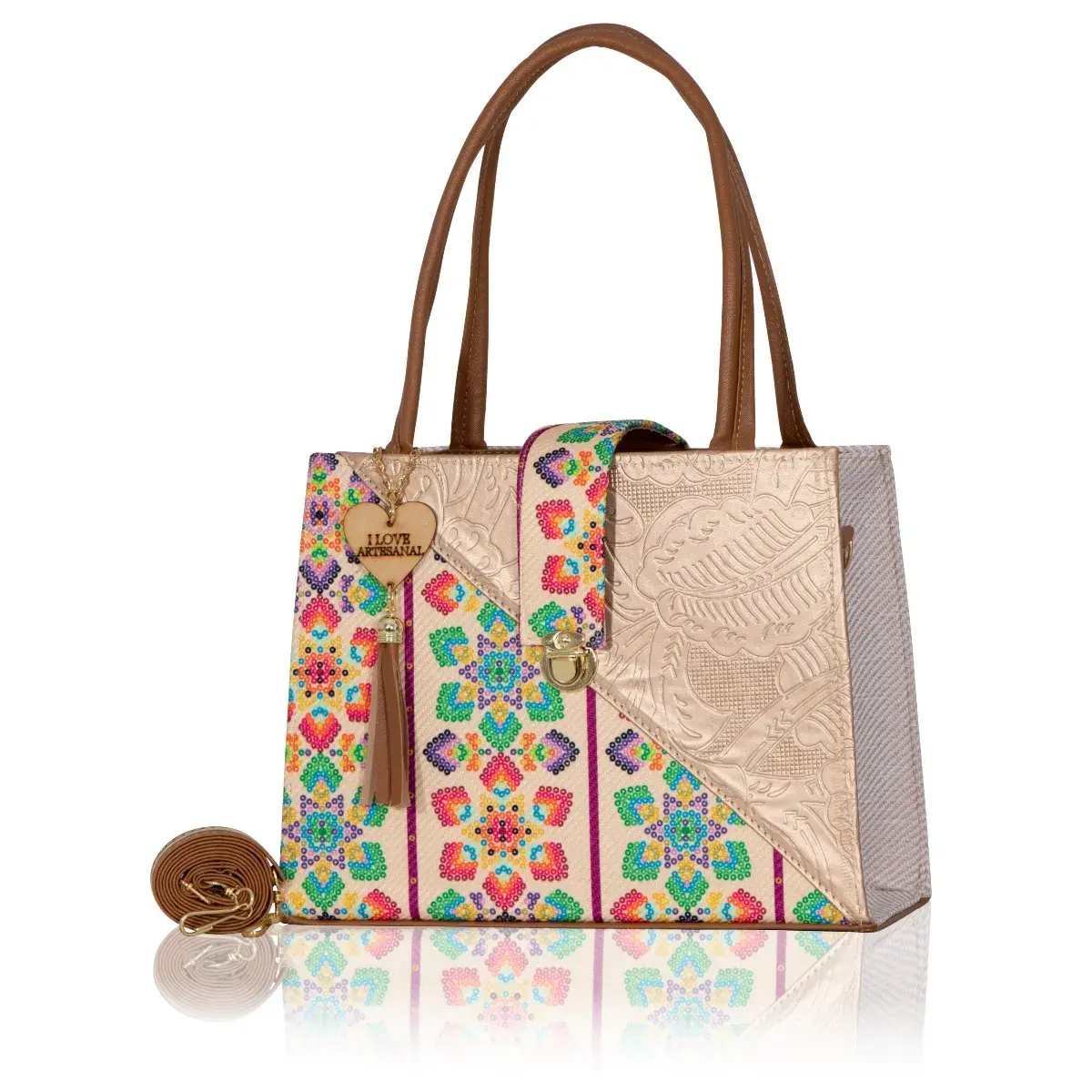 Cataleya Bolsa Artesanal Mexicana de Yute Mujer Actual 9 Cataleya Bolsa Artesanal Mexicana de Yute Mujer Actual - Imagen 9