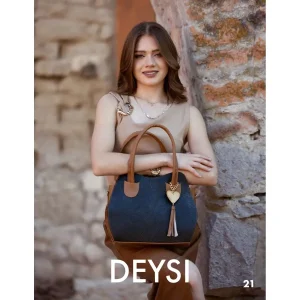 Deysi Bolsa Mexicana de Yute Natural para Diario