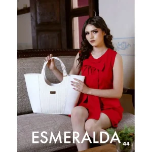 Esmeralda Bolsa Mexicana de Yute Moderna para Oficina