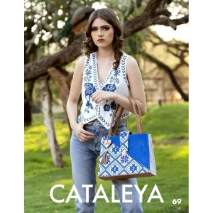 Cataleya Bolsa Artesanal Mexicana de Yute Mujer Actual